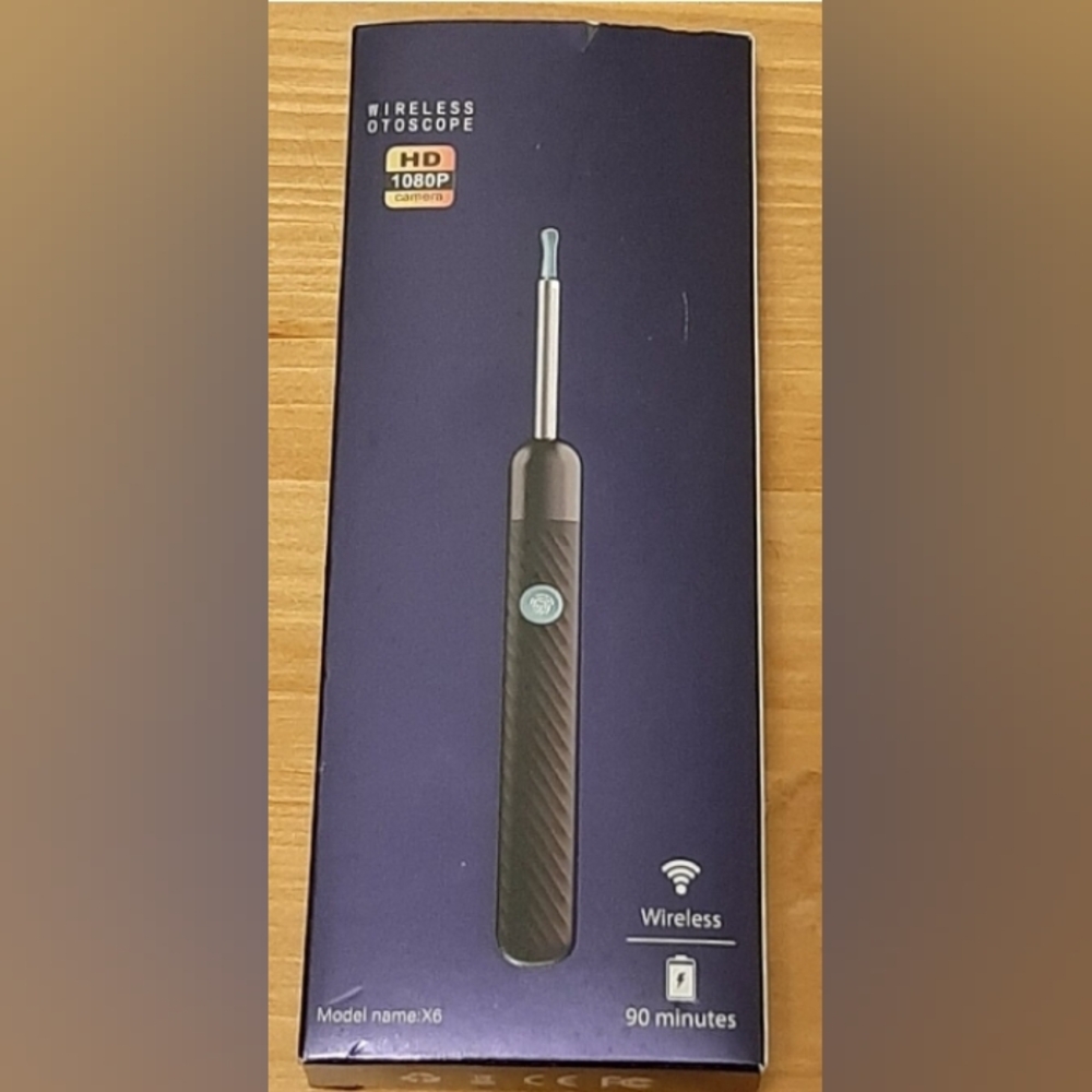 Wireless Otoscope with HD 1080P Camera Ear Wax Remover